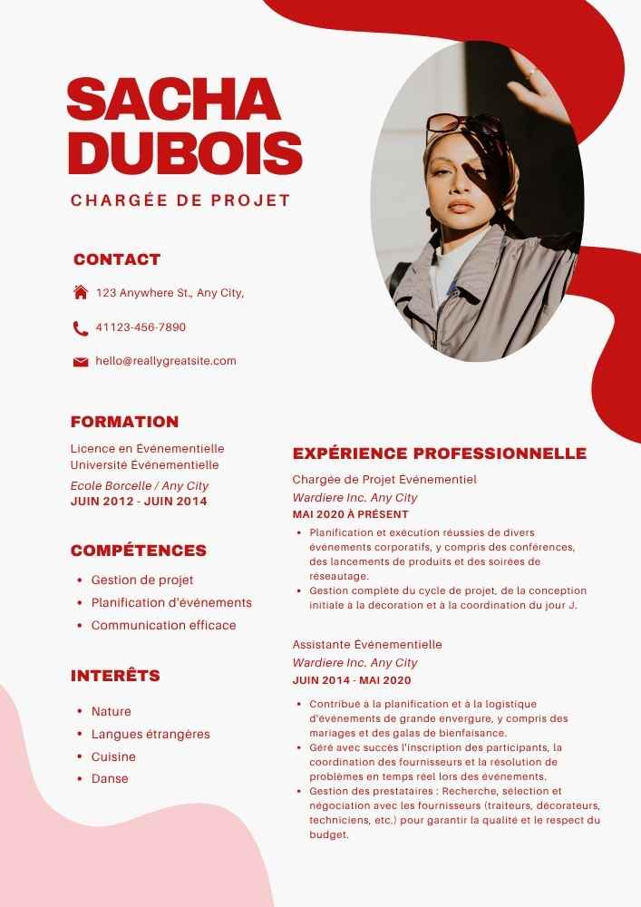 CV responsable du suivi et de l’évaluation Executive